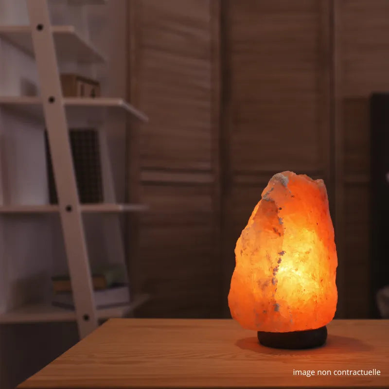 Lampe en Sel Rose de l'Himalaya
une Lumière Naturelle et Bienfaisante 
