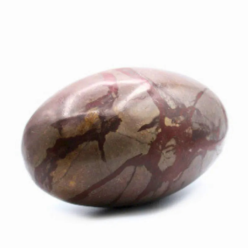Veritable Pierre naturelle de Lingam, galet de 15x7cm