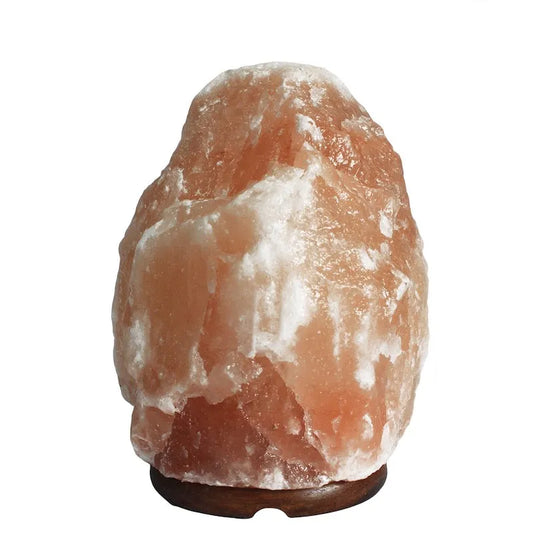 Lampe en Sel Rose de l'Himalaya 30 cm de hauteur, poids : 3kg