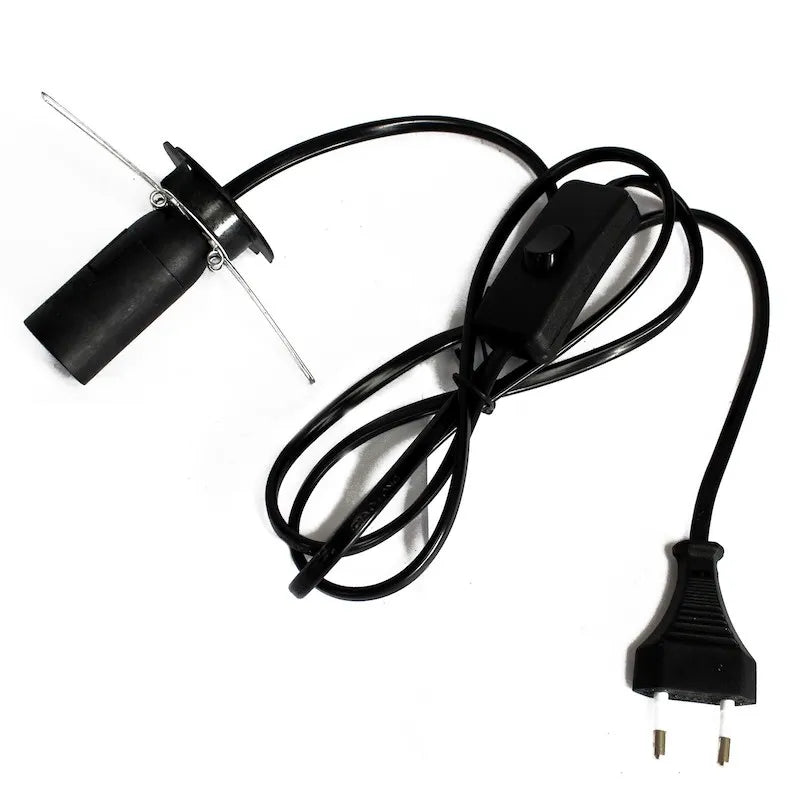 cordon d'alimentation pour lampe en sel rose de l'Himalaya