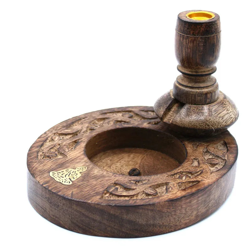 Mango wood inverted burner