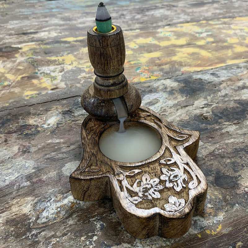 Mango wood inverted burner