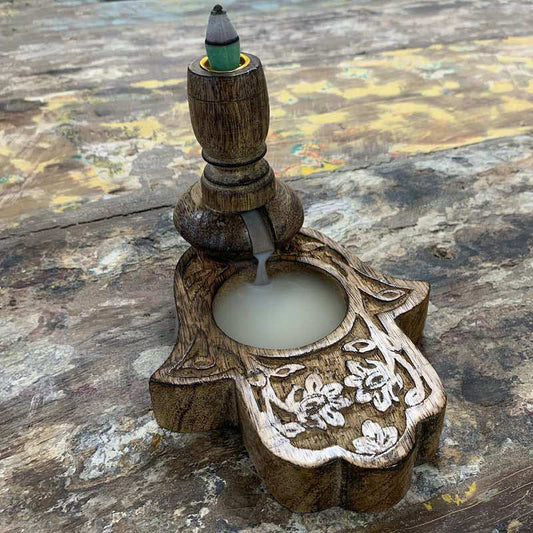 Mango wood inverted burner