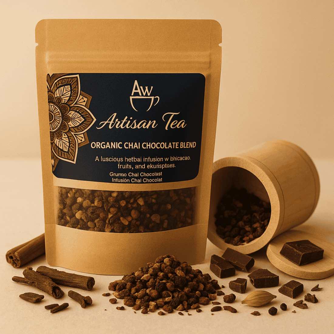 infusion Chai au chocolat pack eco 50 grammes