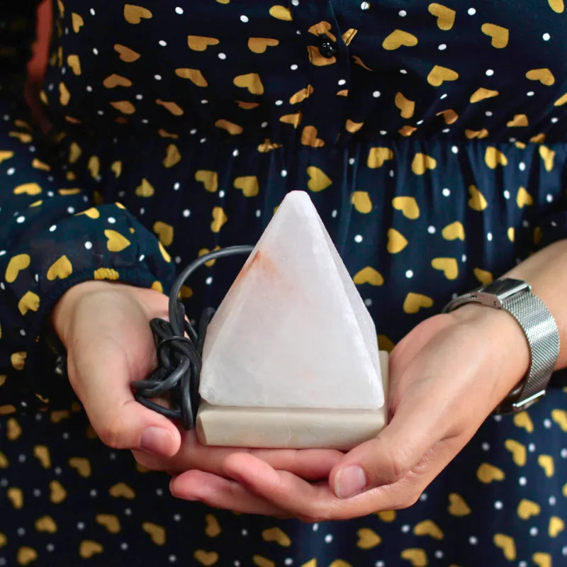 Himalayan Salt Pyramid Lamp