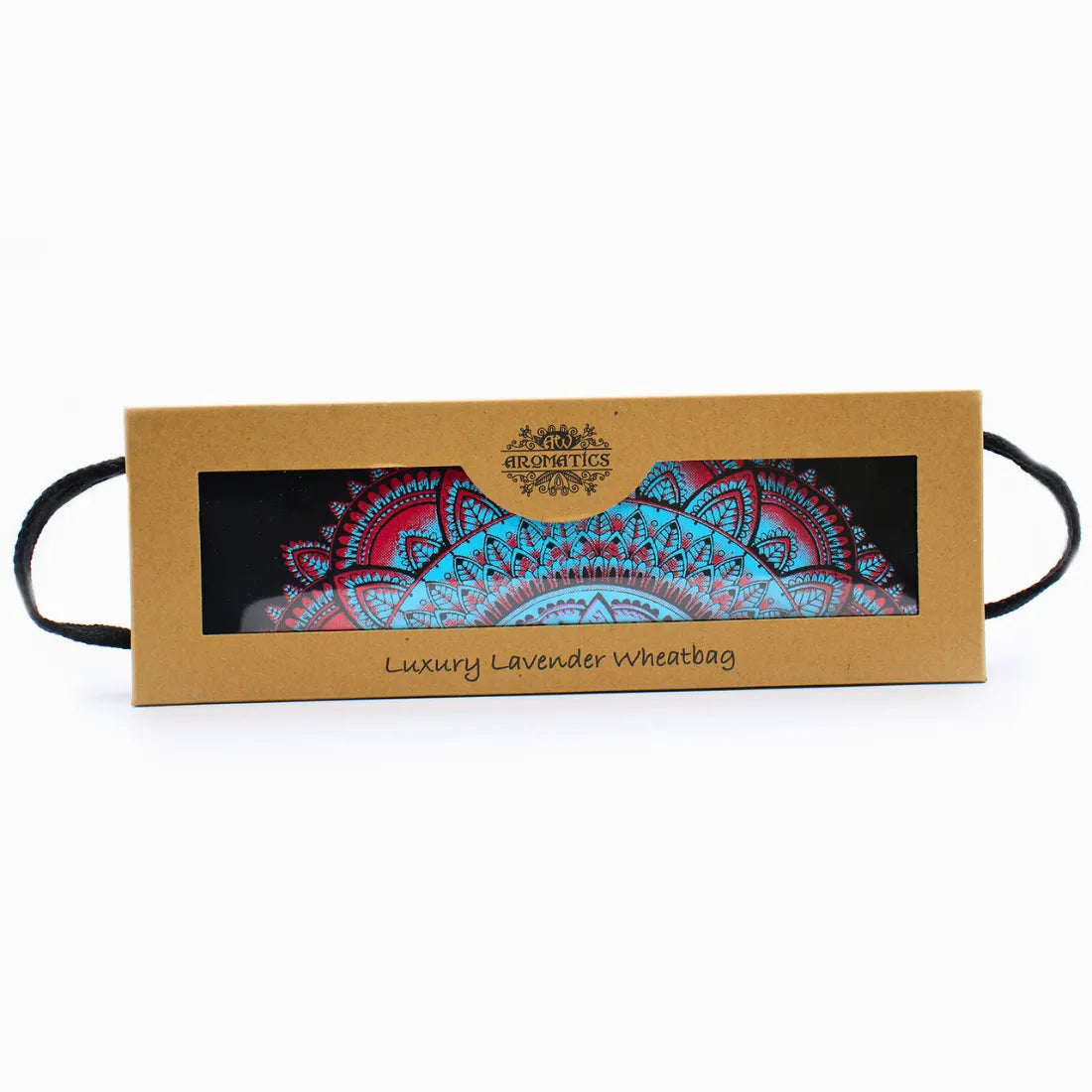 coussin de blé emballage éco motif mandala